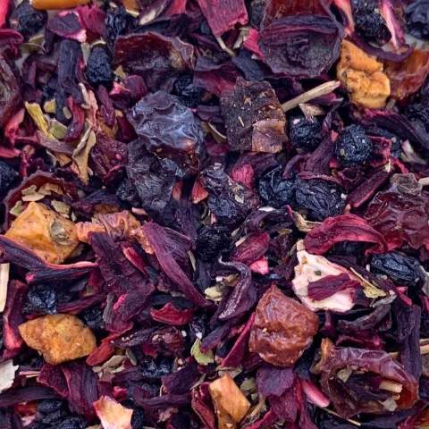 Frissítő erdei gyümölcs tea a saját tárolódba