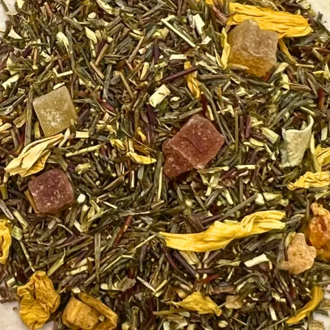 Apricot peach barackos rooibos szálas tea